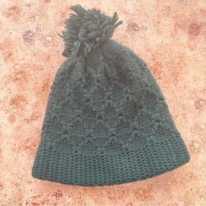 Vintage 100% wool Pom beanie